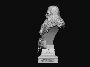 warrior Modelo de Impressão 3D