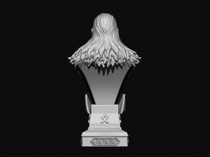 warrior Modelo de Impressão 3D