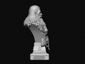 warrior Modelo de Impressão 3D