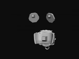 战士 3D 打印模型