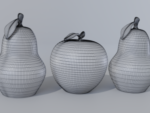 pear and aple 3D Модель