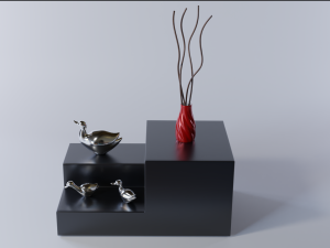 central table 3D Model