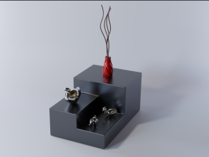 central table 3D 模型