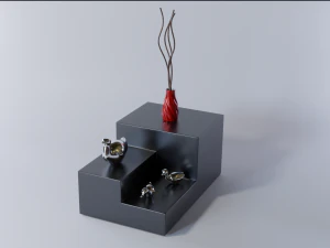 mesa central Modelo 3D