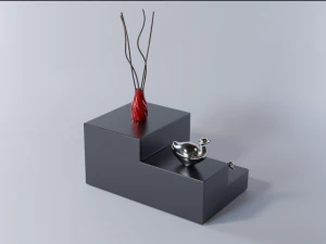 mesa central Modelo 3D