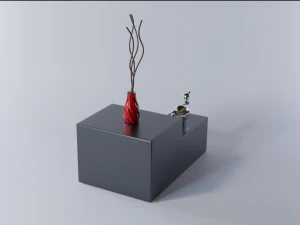 mesa central Modelo 3D