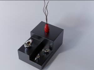 central table 3D 模型