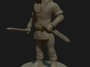 воїн 3D Принт Модель