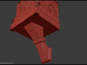 house balcony stylized Modelo 3D