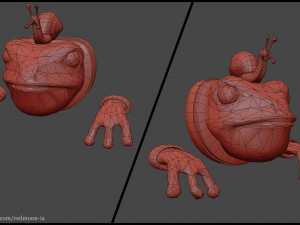 house balcony stylized Modelo 3D
