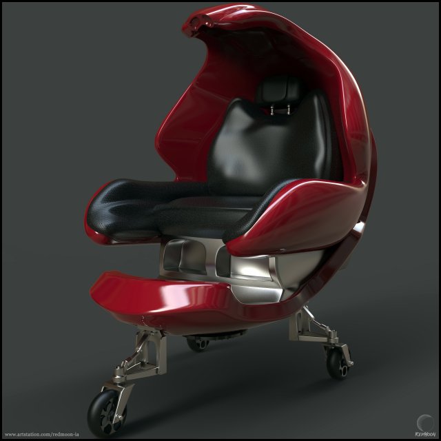 gaming chair design 3D-Modell .c4d .max .obj .3ds .fbx .stl .blend 