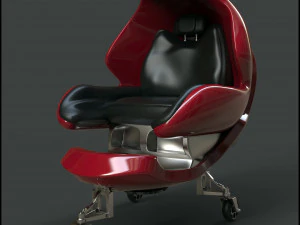 gaming chair design 3D Model