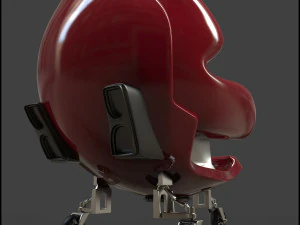 gaming chair design 3D Model
