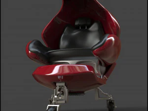gaming chair design 3D Model