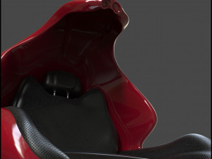 gaming chair design 3D-Modell