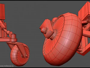 gaming chair design 3D Model