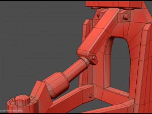 gaming chair design 3D Model