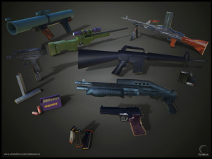 low poly pack 3D Model