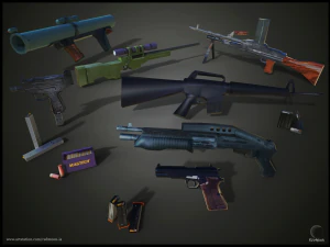 low poly pack 3D Model
