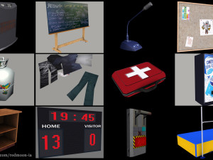 low poly pack 3D Model
