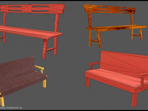 low poly pack 3D Model