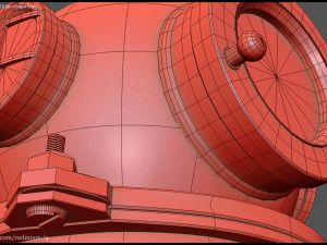 diving helmet 3D Model