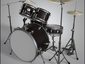 drums set Modelo 3D
