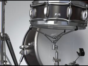 drums set Modelo 3D