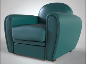 leather sofa 3D Model