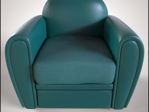 leather sofa 3D Model