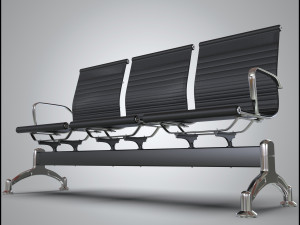 Waiting chair 3D Model