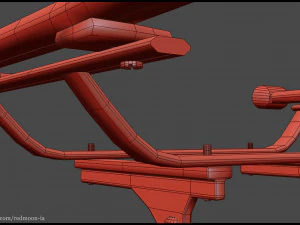 Sedia d'attesa Modello 3D