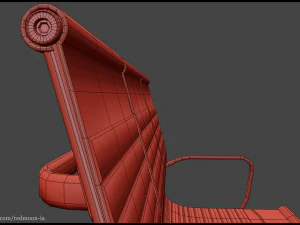 Sedia d'attesa Modello 3D