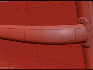 Sedia d'attesa Modello 3D