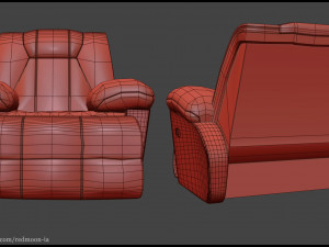 sofa bed Modelo 3D