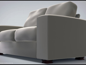 fabric sofa 3D Model