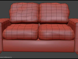 fabric sofa 3D Model