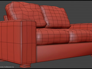 fabric sofa 3D Model