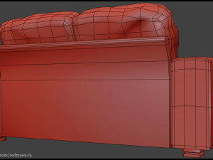 fabric sofa 3D Model