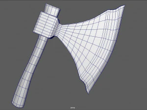 female rigged game ready 3D Model