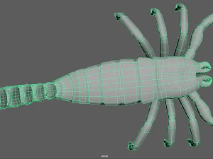 scorpion rigged game ready 3D Model