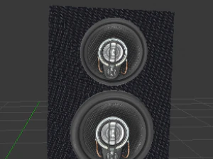 स्पीकर-पार्लांटे-बाफले 3D मॉडल