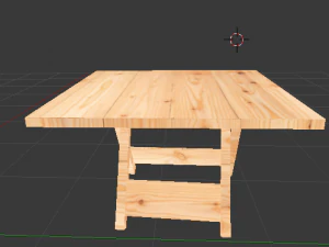 टेबल- मेसा 3D मॉडल