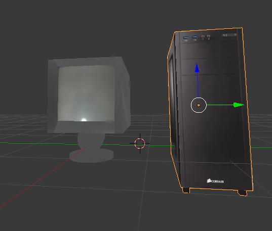 computer- computadora 3D Model .c4d .max .obj .3ds .fbx .stl .blend