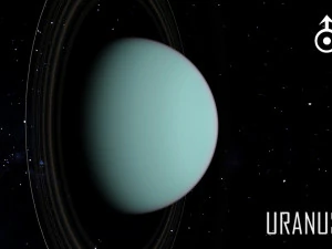 planeta --- Uran 2k Model 3D