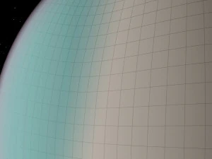 planet---uranus 2k 3D Model