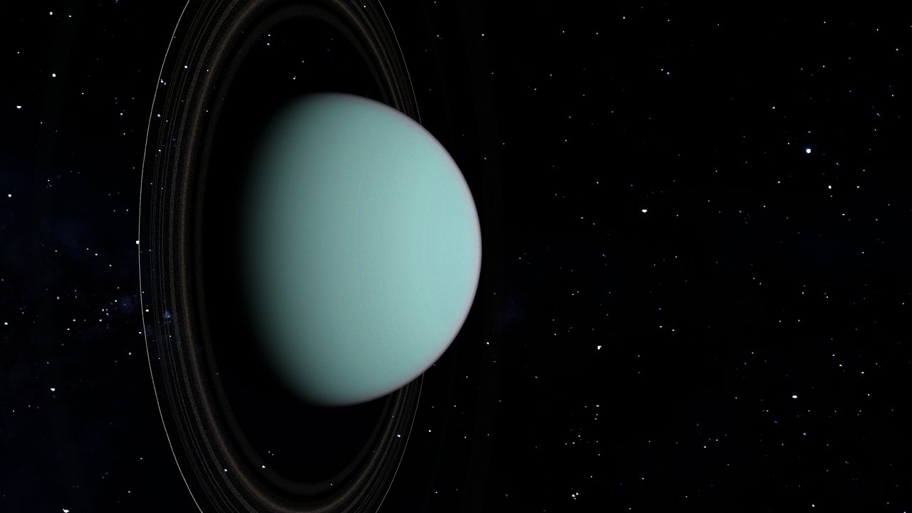 Planet Uranus 2k 3d Model In Planets 3dexport