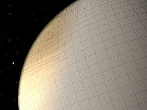 planet---saturne 4k Model 3D