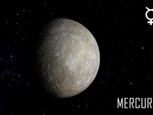 planet---mercure 8k 3D Model