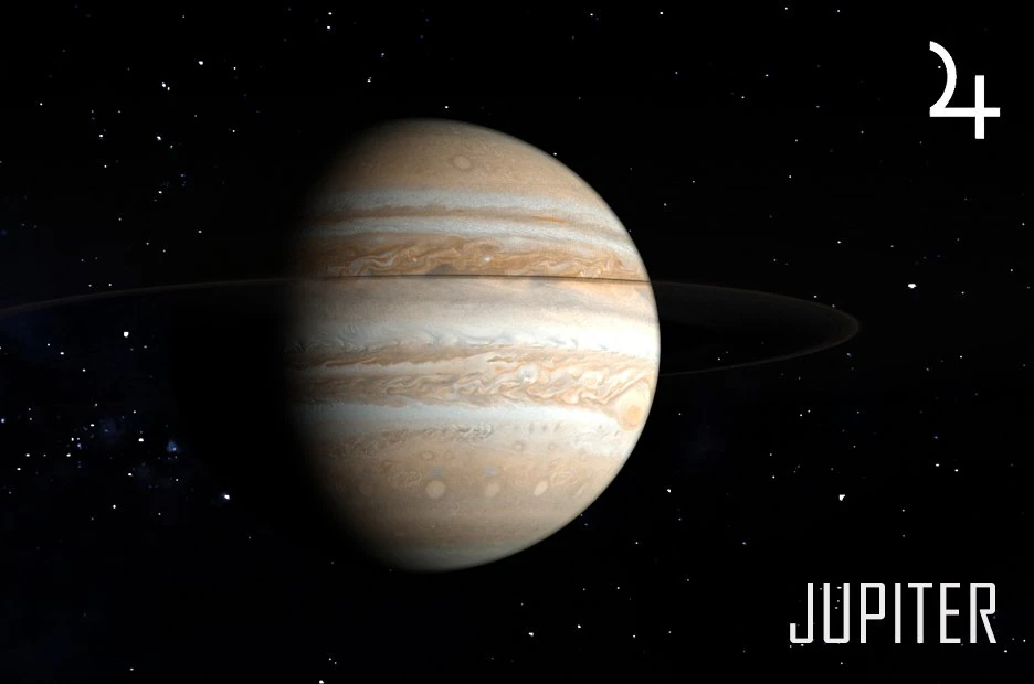 planet---jupiter 4k 3D Model .c4d .max .obj .3ds .fbx .stl .blend 